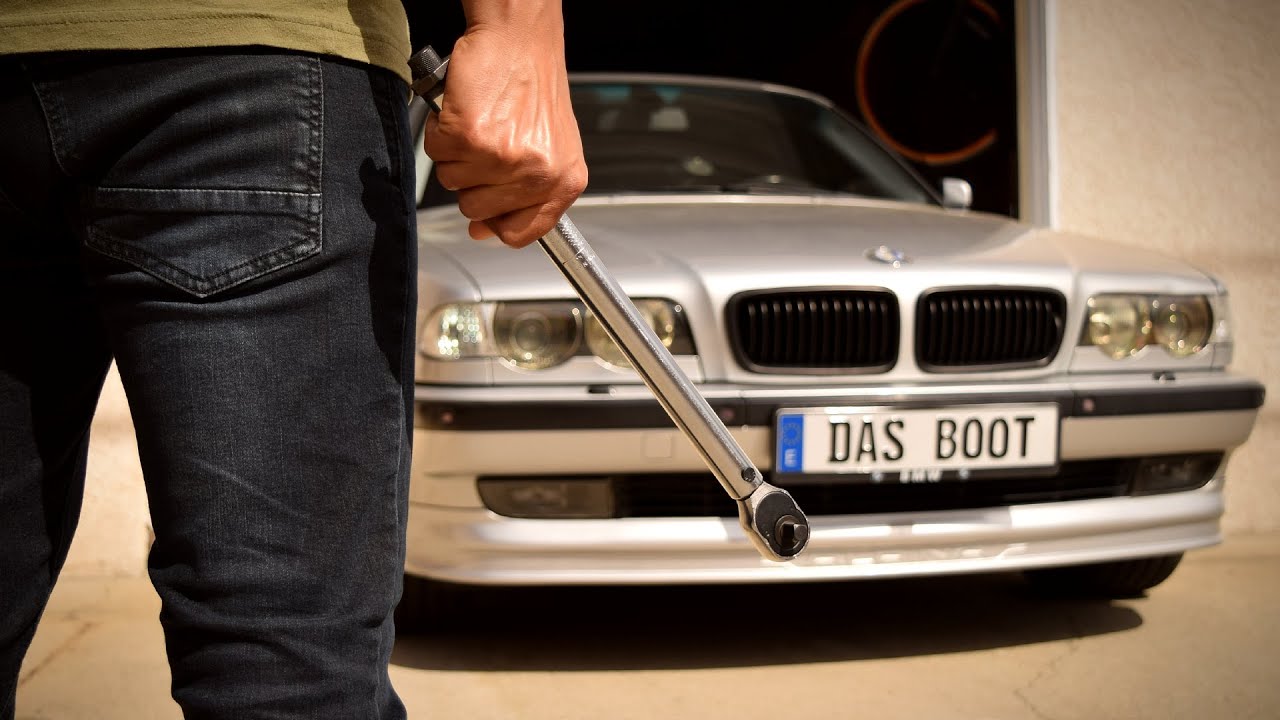 HOW TO Valve Cover Gasket Replacement BMW 7 series (e38) YouTube