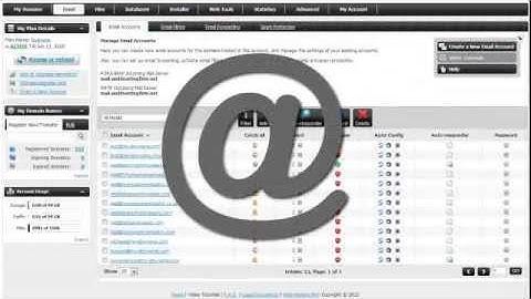 How to delete an email account - OzeVision Web Hosting Tutorial