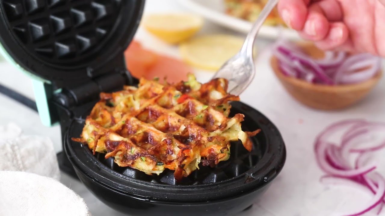 Thin Waffles Roasted Waffle Iron On Stock Photo 1635278884