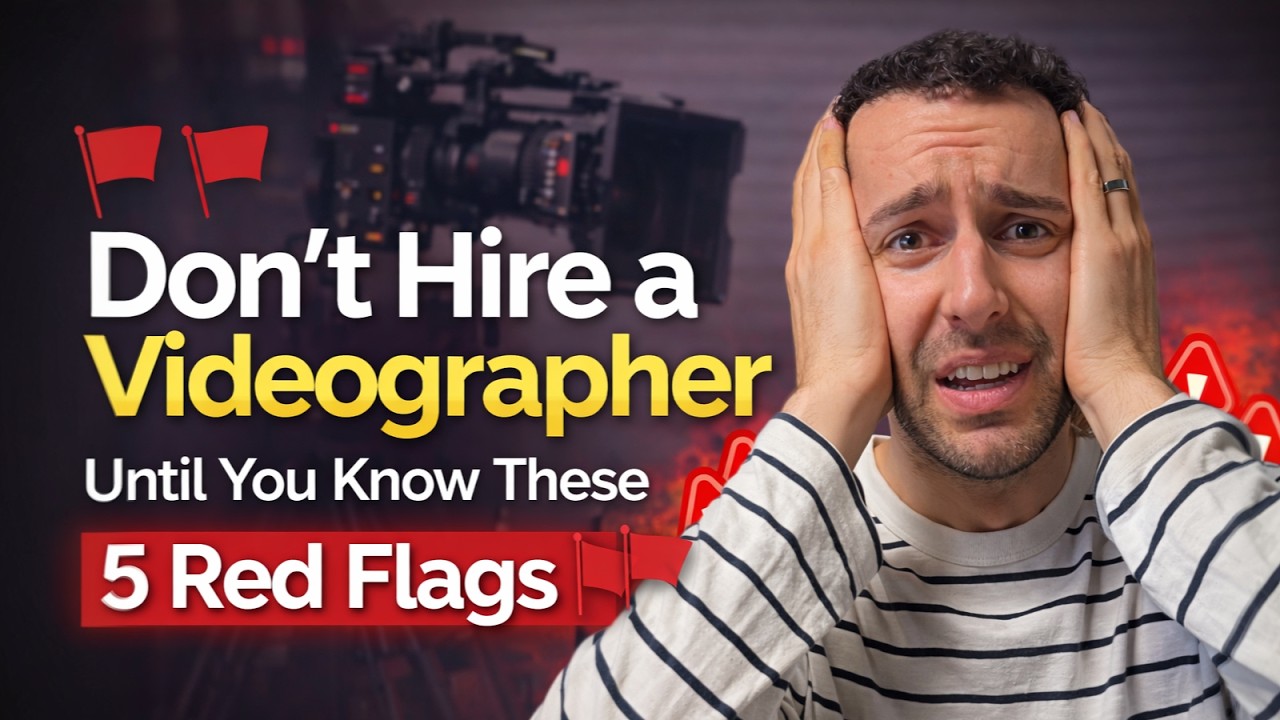 🚩🚩Red Flags When Hiring a Videographer 🚩🚩