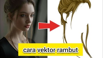 INFINITE DESIGN TUTORIAL | Cara membuat vektor rambut