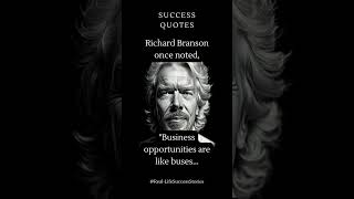 Richard Branson: The Bus Stops Here 🚀🚌💡#RichardBranson  #successquotes #shorts #subscribe