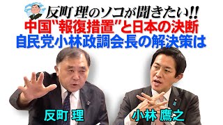 中国“報復措置”と日本の決断  自民党小林政調会長の解決策は