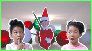 Trying to catch our Elf on The Shelf Epic Fail