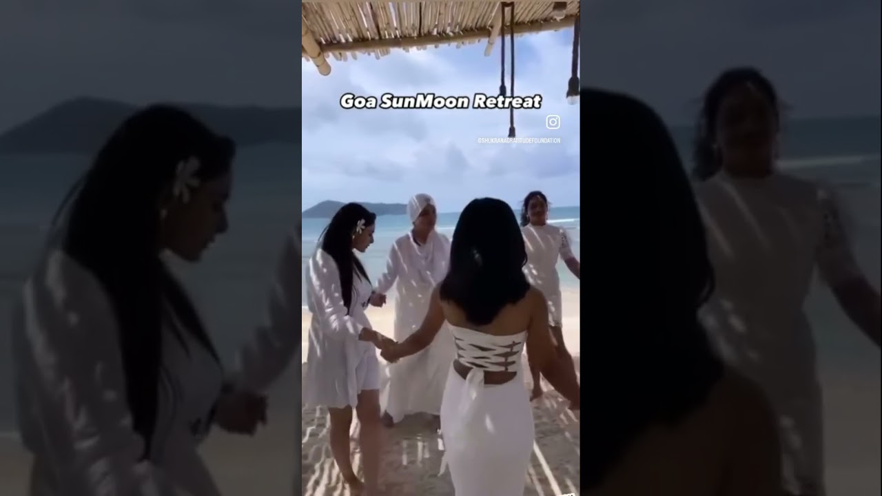 GOA SUNMOON SHUKRANA RETREAT 🏖️✅ 18-19-20-21 SEPTEMBER @ GOA 🏖️ To register - 9810077818 🙏🏻