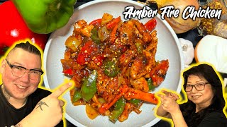 DELICIOUS Amber FIRE chicken recipe! 🔥🔥🔥Professional Chinese Chefs - Mum and Son cooks by Ziang's Food Workshop 10,044 views 3 months ago 9 minutes, 22 seconds