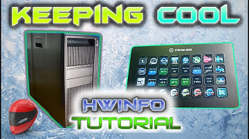 HWiNFO Stream Deck Setup : Live-Monitor your Computer Hardware using this Setup! (HP Z840)