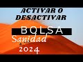 Como Activar o DESACTIVAR en bolsa SANIDAD Generalitat Valenciana