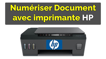 Comment numériser un document avec une imprimante HP