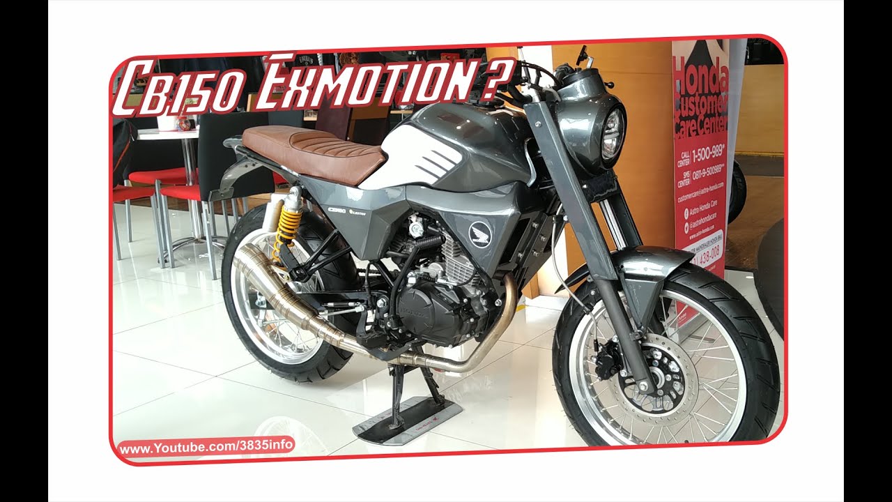 Modifikasi CB150 Verza Jadi Exmotion YouTube