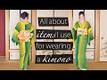 Getting Started with Kimono // All about Kimono Accessories