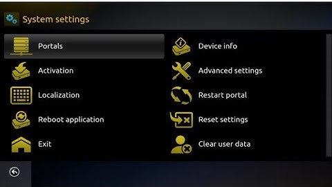 How To Change  Portal ( URL ) In Smart STB Though App Settings.