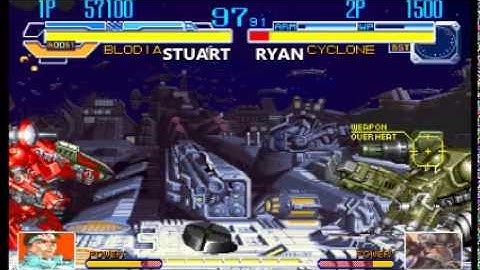 Cyberbots: Jin (Stuart) vs Gawaine (Ryan)