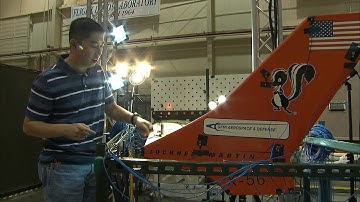 X-56A Ground Vibration Testing