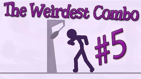 ◘ The WEIRDEST Combo #5 - Pivot Stick Figure Animation