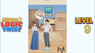 Brain puzzle 2 logic twist level 9 Walkthrough Solution