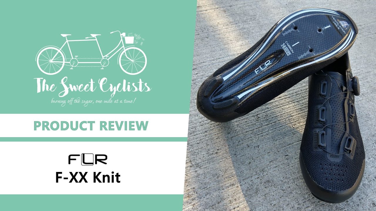 FLR F-XX Knit Carbon Fiber Cycling Shoes Review - feat. R500 Carbon Sole +  ATOP Dial + Knit Uppers