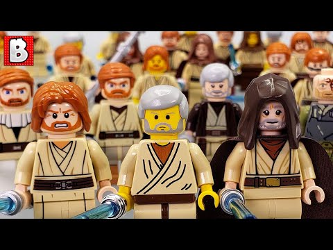 RARE Old Obi-wan Kenobi Lego Star Wars Minifigures 