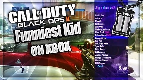 Black Ops 2  MOD MENU TROLLING - KID CRYING FOR ACHIEVEMENTS