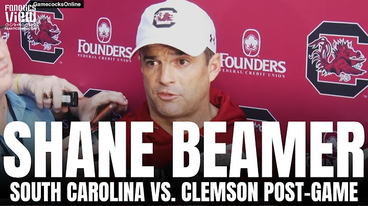 Shane Beamer Passionate Post-Game Reaction to South Carolina's Upset of Clemson: "It Is Special"