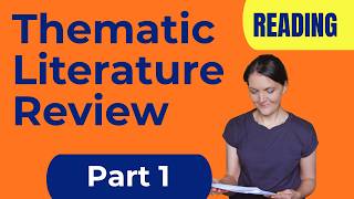 Why your thematic literature review still feels like a mess (even after reading so much)