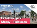 La future gare massy  palaiseau
