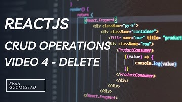 React Tutorial with Hooks - CRUD Operations - Delete Entity