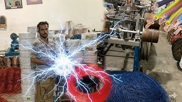 Shocking Electric Wire Making Process Inside Factory