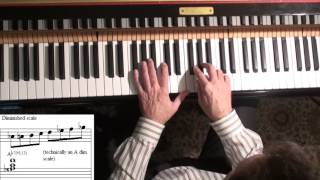 Jazz Piano College 303 Blue Bossa - advanced improv