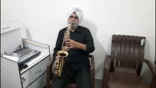 Tum hum se milo hum tumse mile ye dunia ko mansoor nahi film Mere humsafar covered on saxophone