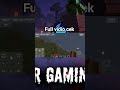 apa yang terjadi pada minecraft ini #horor #games #shorts #glitch