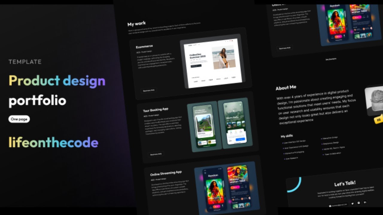 Responsive Portfolio Website Using HTML CSS and JAVASCRIPT || # ...