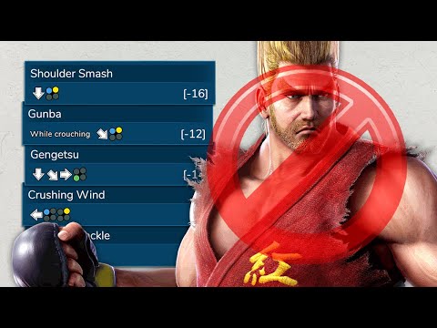 Paul 5 Punishable Moves #Tekken7 #Shorts