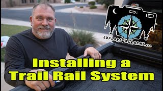 In the Garage:  Installing the Mopar Trail Rail System on the Jeep Gladiator.