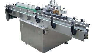 Automatic paste paper labeling machine round bottles wet glue labeler Paste Etikettiermaschine