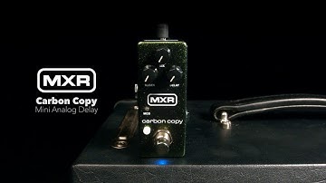 MXR Carbon Copy Mini Analog Delay | Gear4music demo