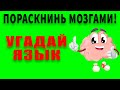 УГАДАЙ СТРАНУ ПО ЯЗЫКУ. ТЕСТ №1