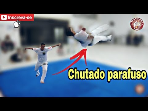 Chutado parafuso / Corkscrew / folha seca parafuso / Capoeira