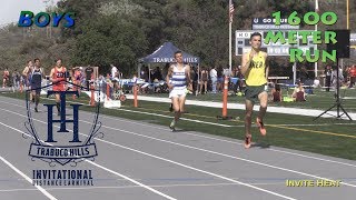 2018 TF - Trabuco Invite - 1600 (Boys INVITE heat)
