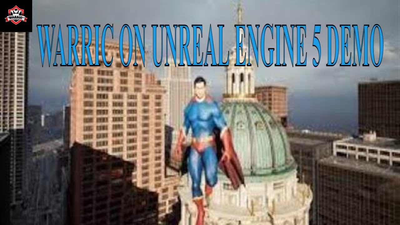 SUPERMAN UNREAL ENGINE 5 TECH DEMO ON PC - YouTube