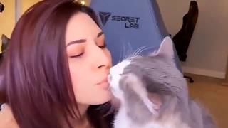 Alinity Birdfeeds Her Cat Vodka