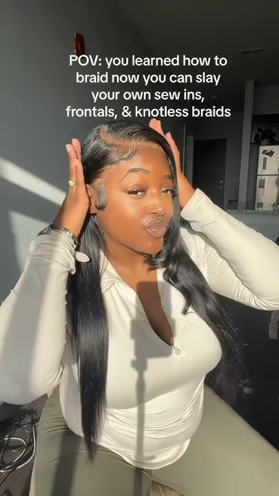  Please learn how to braid already 😫😫 click the related video below!!! # ...