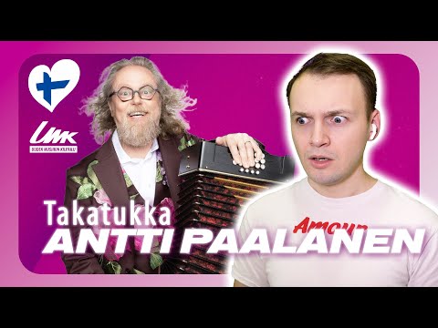 UMK 2026: ANTTI PAALANEN with "TAKATUKKA" First Time Reaction 🇫🇮 | Finland Eurovision