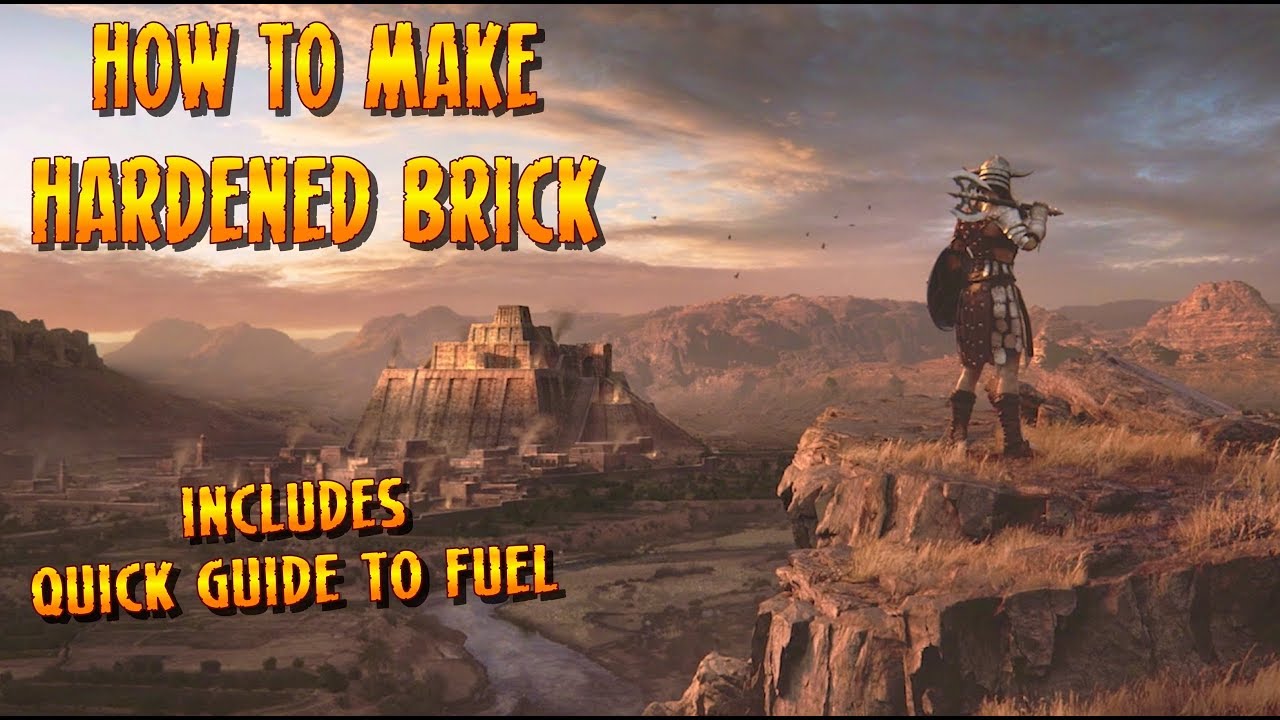 Conan how to make hardened brick