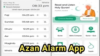 How to set Prayer time alarm | Azan time Alarm app Resimi