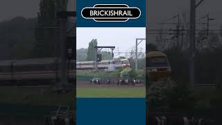 InterCity Swallow 43025 speeds along the West Coast Mainline