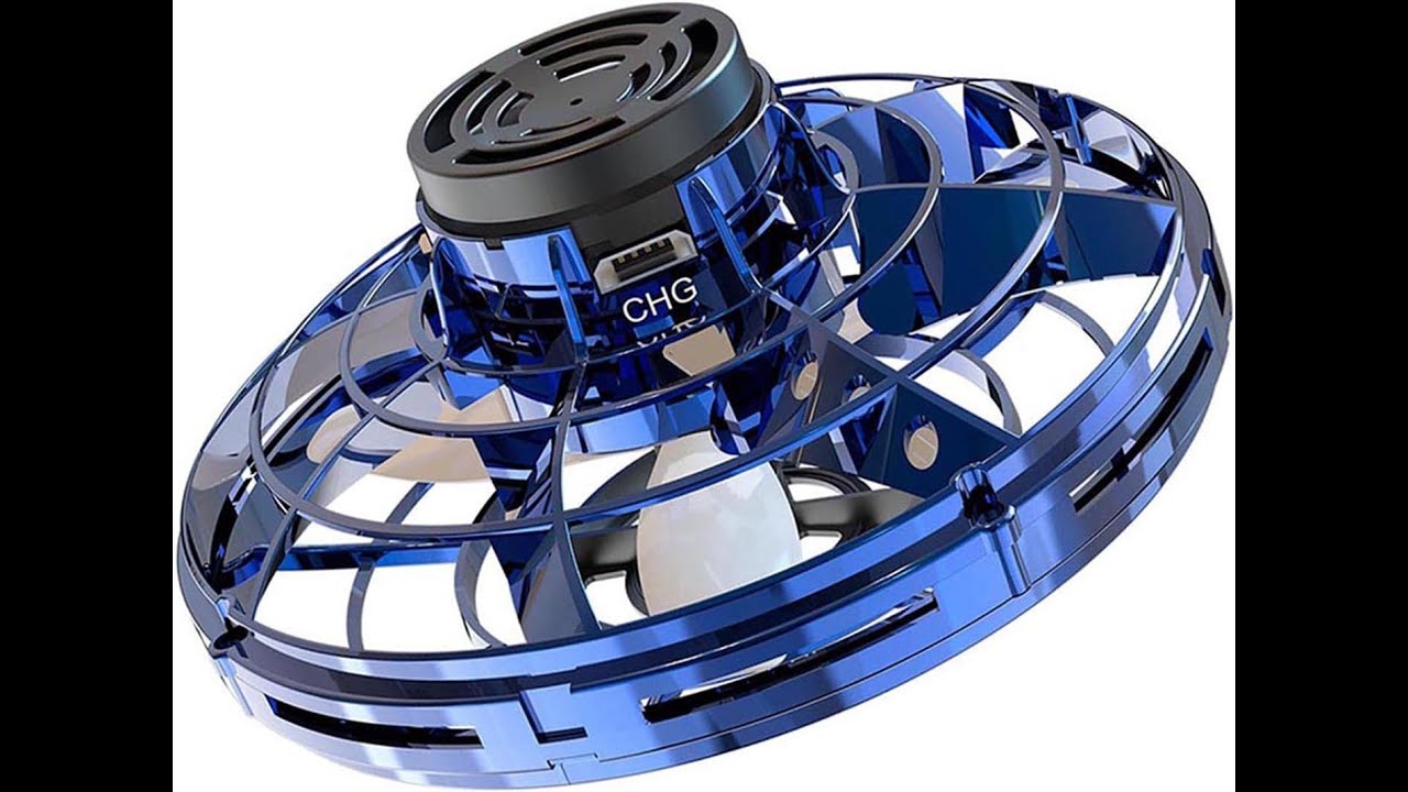 Flying Spinner Mini Drone Review: The Hand-Operated UFO Toy in Action