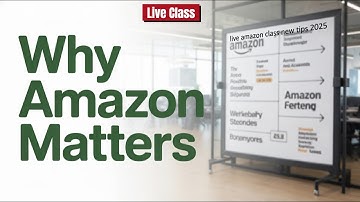 Amazon Live Class|| Amazon Se Paisy Kesy Kamaye Jayen ? New Amazon Tips 2025