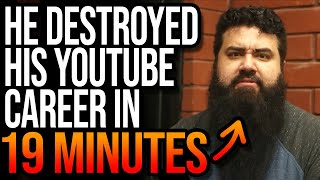 How to DESTROY Your YouTube Career in 19 Minutes