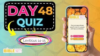 Bible Trivia Quiz - Day 48 Challenge | Leviticus 14-15